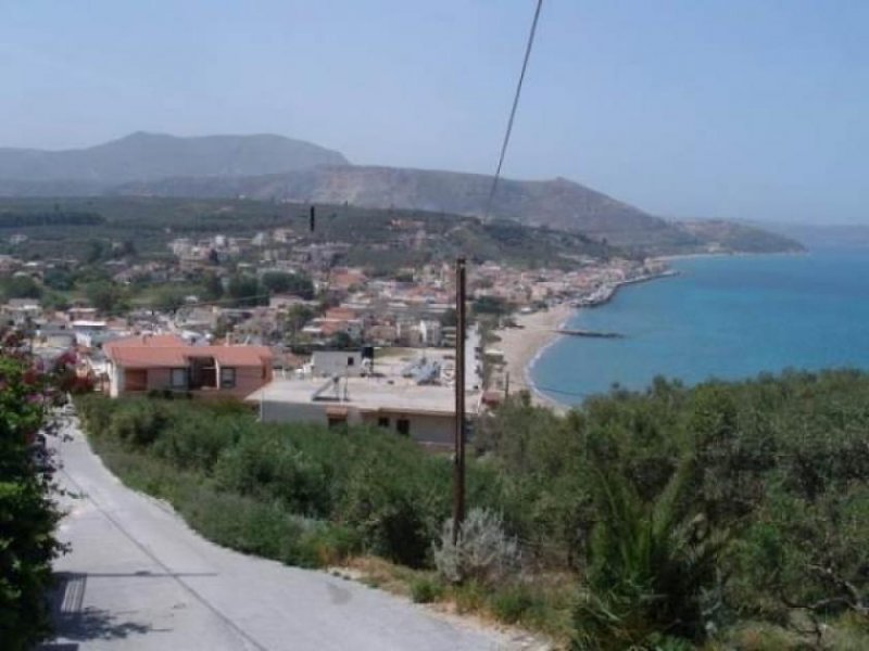 Kalyves Kreta, Kalyves: Investitionsgrundstück in Armenoi - Kreta mit Meerblick Grundstück kaufen